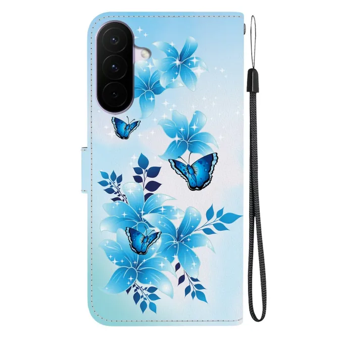 Housse Samsung Galaxy A27 Fleurs et Papillons Brillants