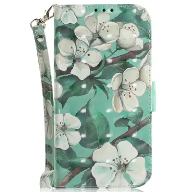 Housse Samsung Galaxy A27 Fleurs Blanches