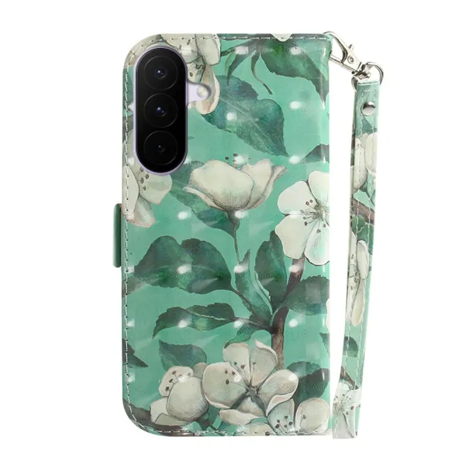 Housse Samsung Galaxy A27 Fleurs Blanches