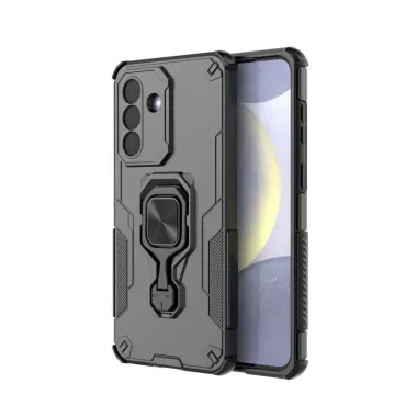Coque Samsung Galaxy A27 Anneau Métal Rotatif et Verre trempé