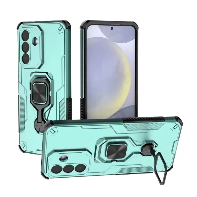 Coque Samsung Galaxy A27 Anneau Métal Rotatif et Verre trempé
