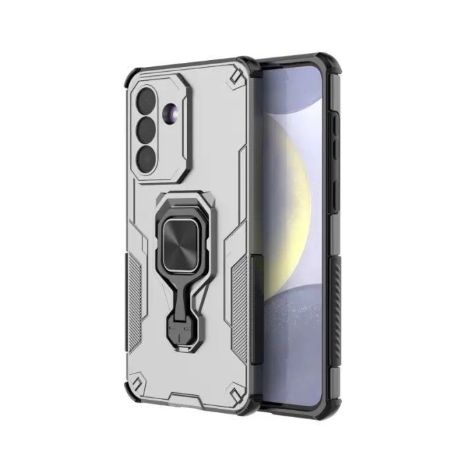 Coque Samsung Galaxy A27 Anneau Métal Rotatif et Verre trempé