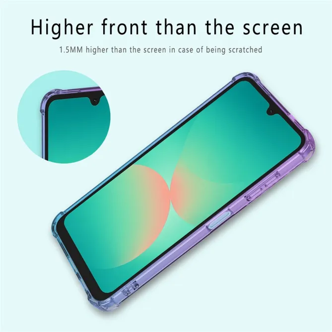 Coque Samsung Galaxy A27 Transparente Bicolore