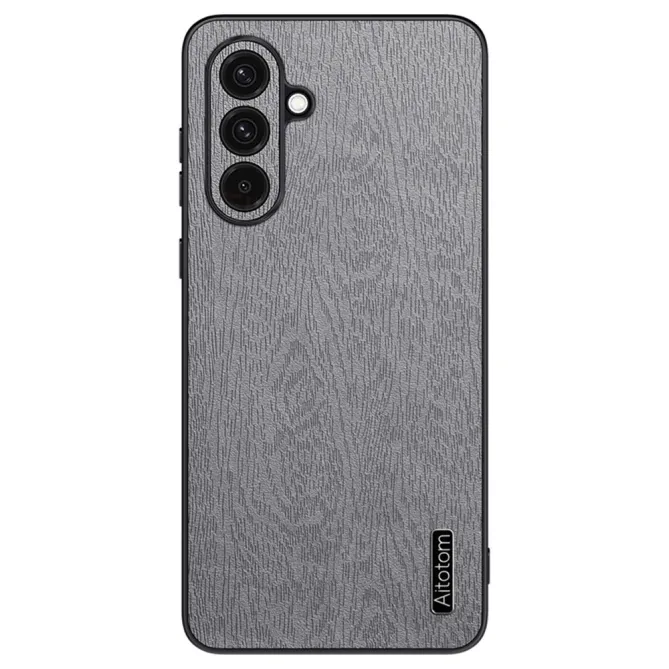 Coque Samsung Galaxy A27 effet cuir style bois