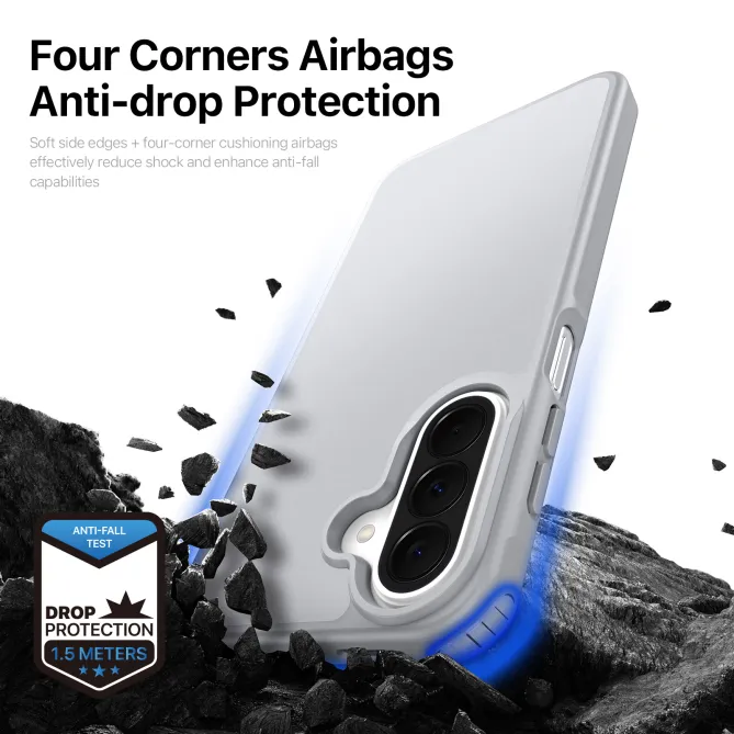 Coque Samsung Galaxy A27 Dos Mat Anti-Traces DUCIS