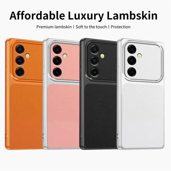 Coque Samsung Galaxy A27 Effet Cuir Grainé Souple