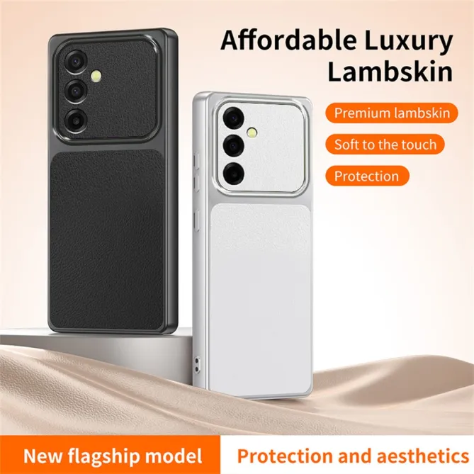 Coque Samsung Galaxy A27 Effet Cuir Grainé Souple