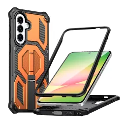 Coque Samsung Galaxy A27 Magnétique Béquille Cachée