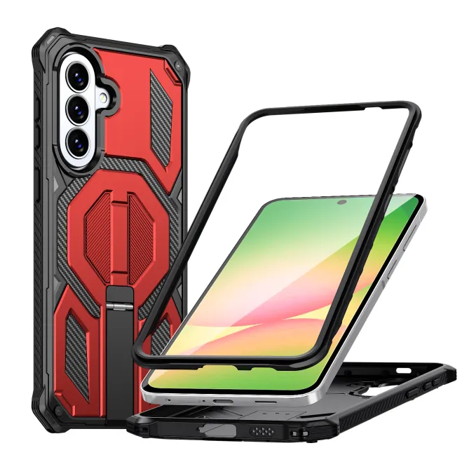 Coque Samsung Galaxy A27 Magnétique Béquille Cachée