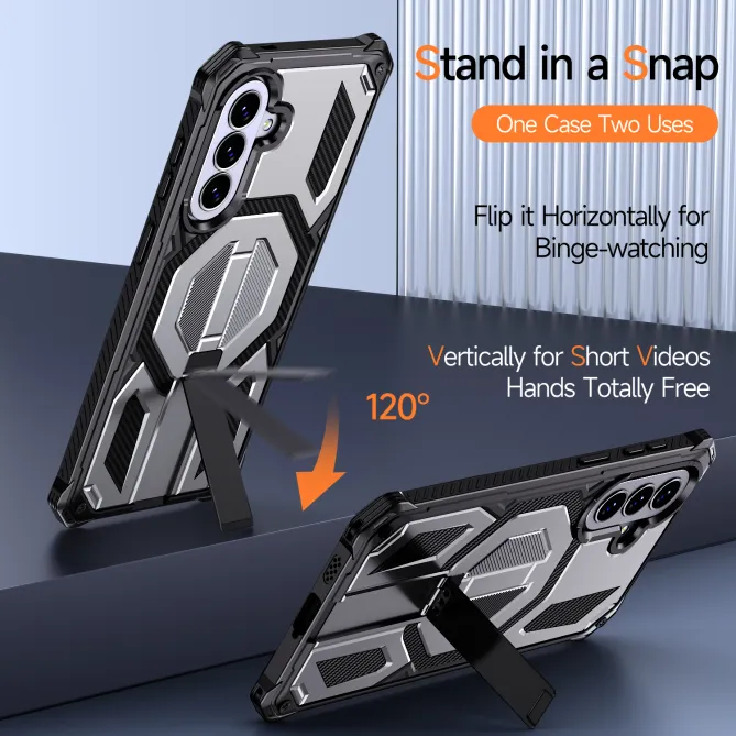 Coque Samsung Galaxy A27 Magnétique Béquille Cachée