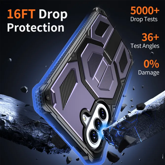 Coque Samsung Galaxy A27 Magnétique Béquille Cachée