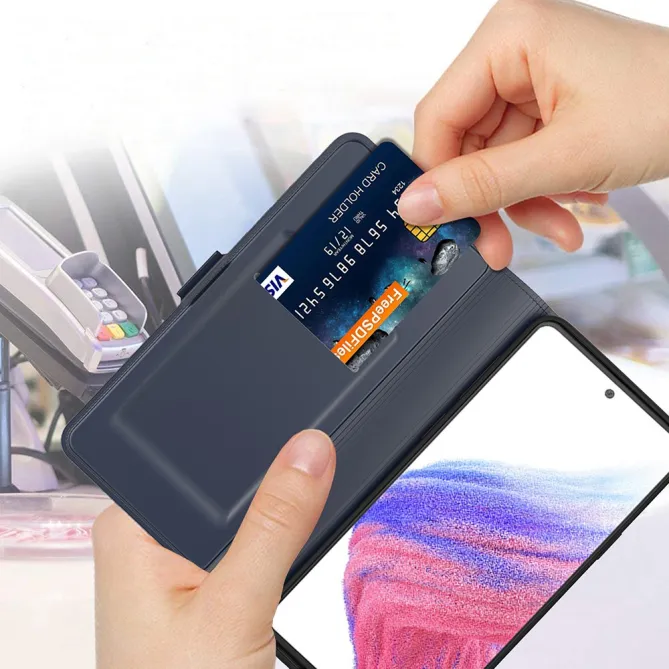Housse Samsung Galaxy A27 Double Fermoir Latéral