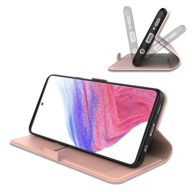 Housse Samsung Galaxy A27 Double Fermoir Latéral