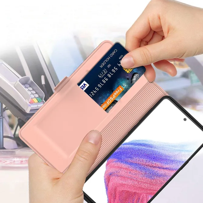 Housse Samsung Galaxy A27 Double Fermoir Latéral