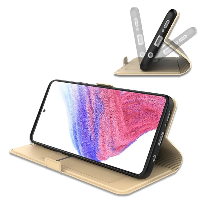 Housse Samsung Galaxy A27 Double Fermoir Latéral