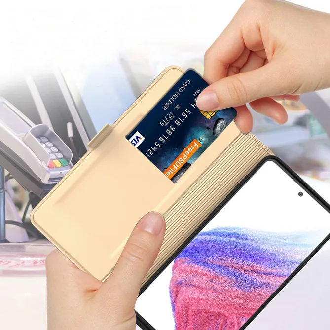 Housse Samsung Galaxy A27 Double Fermoir Latéral