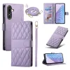 Housse Samsung Galaxy A27 Matelassée Bandoulière Amovible