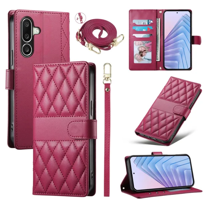 Housse Samsung Galaxy A27 Matelassée Bandoulière Amovible