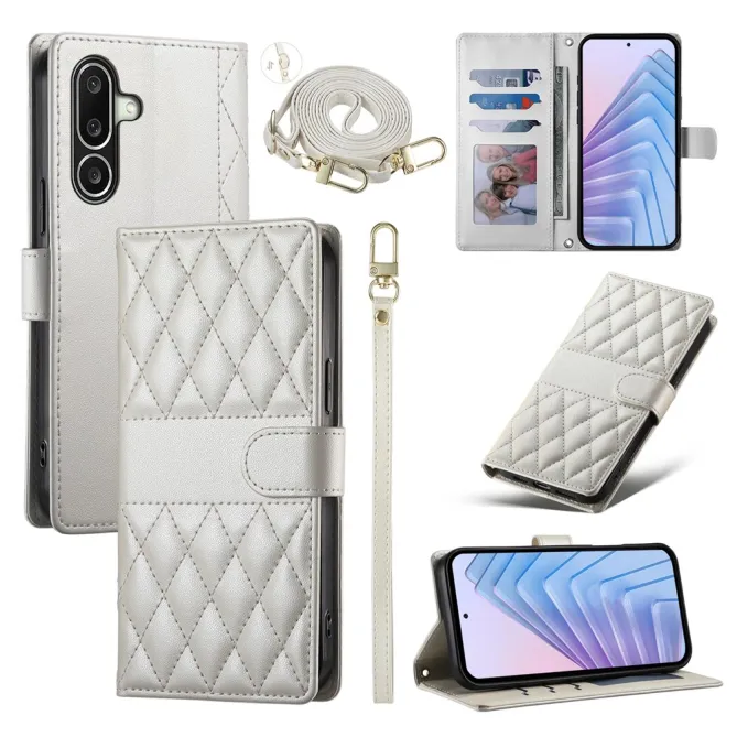 Housse Samsung Galaxy A27 Matelassée Bandoulière Amovible