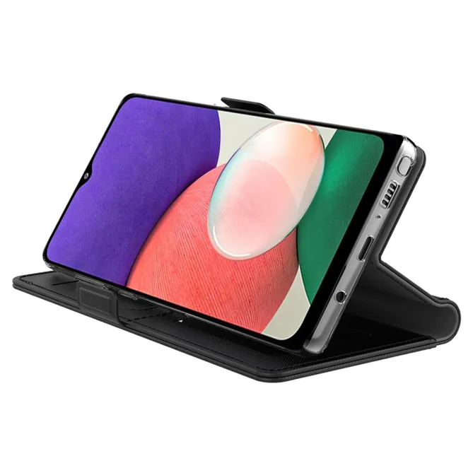 Housse Samsung Galaxy A27 Premium Porte Cartes avec Miroir