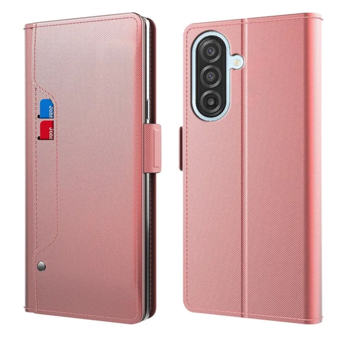 Housse Samsung Galaxy A27 Premium Porte Cartes avec Miroir