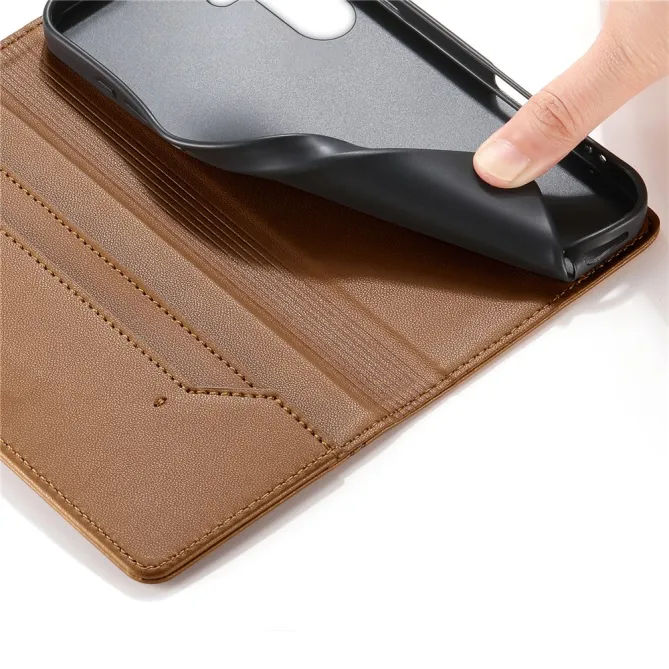 Housse Samsung Galaxy A27 Ligne Diagonale Embossée