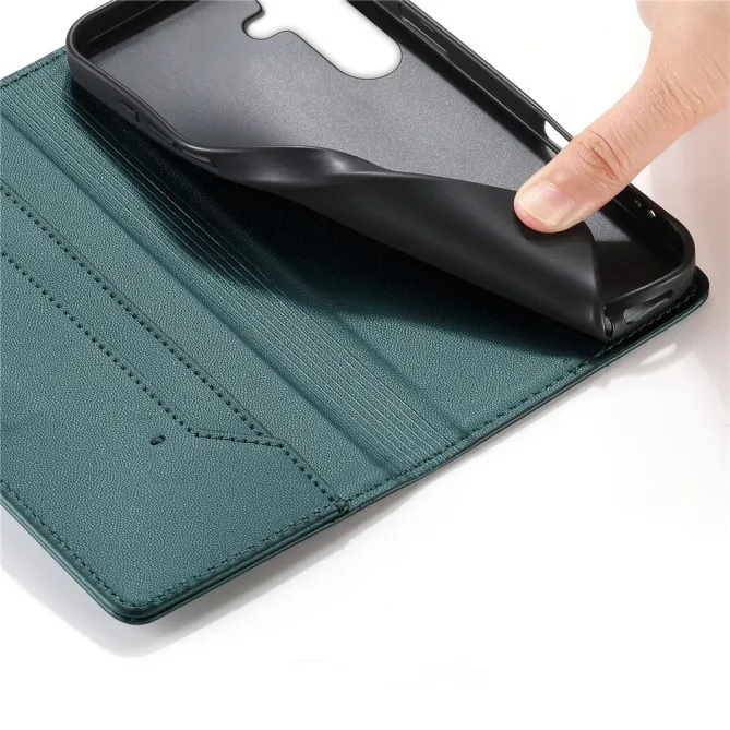 Housse Samsung Galaxy A27 Ligne Diagonale Embossée