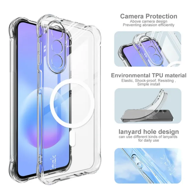 Coque Samsung Galaxy A27 Airbag Coins Renforcés Transparente