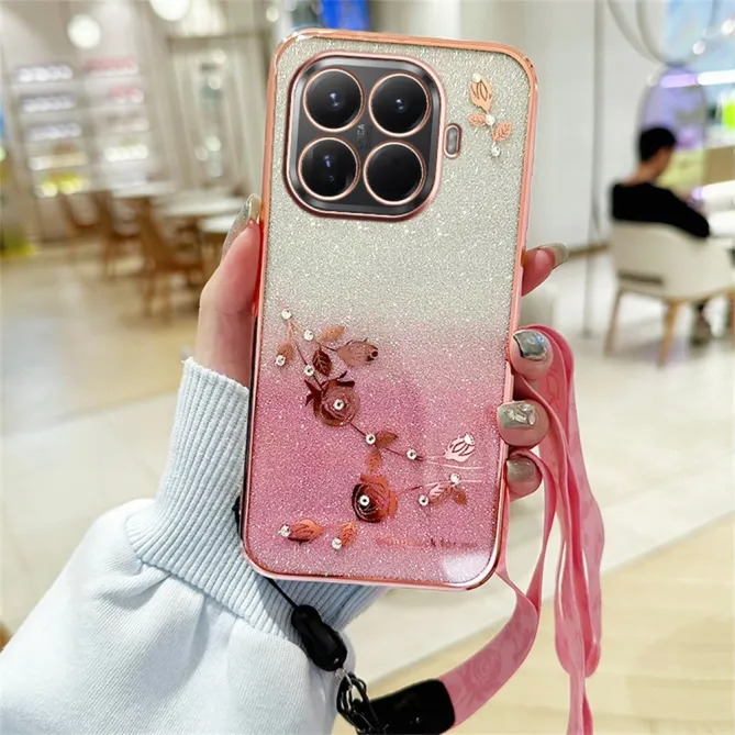 Coque Xiaomi 17T Pro Roses Strass