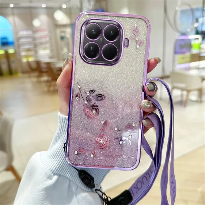 Coque Xiaomi 17T Pro Roses Strass