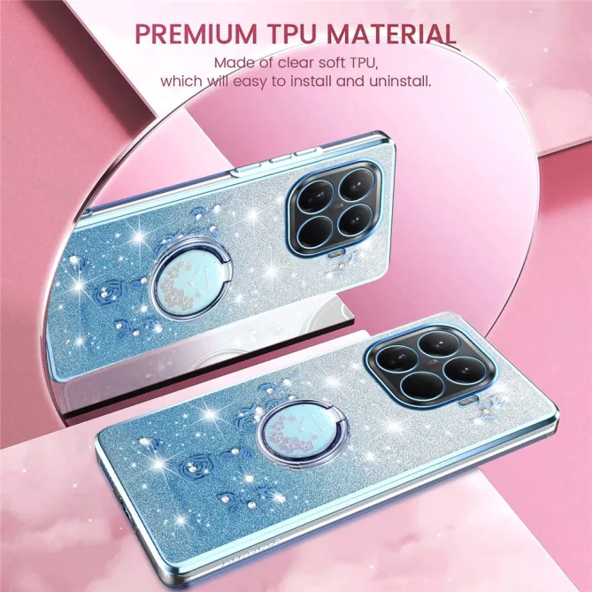 Coque Xiaomi 17T Pro Anneau Roses Strass