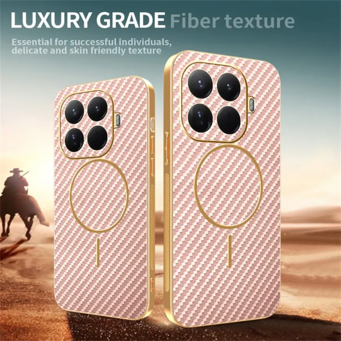 Coque Xiaomi 17T Pro Magnétique Texture Carbone