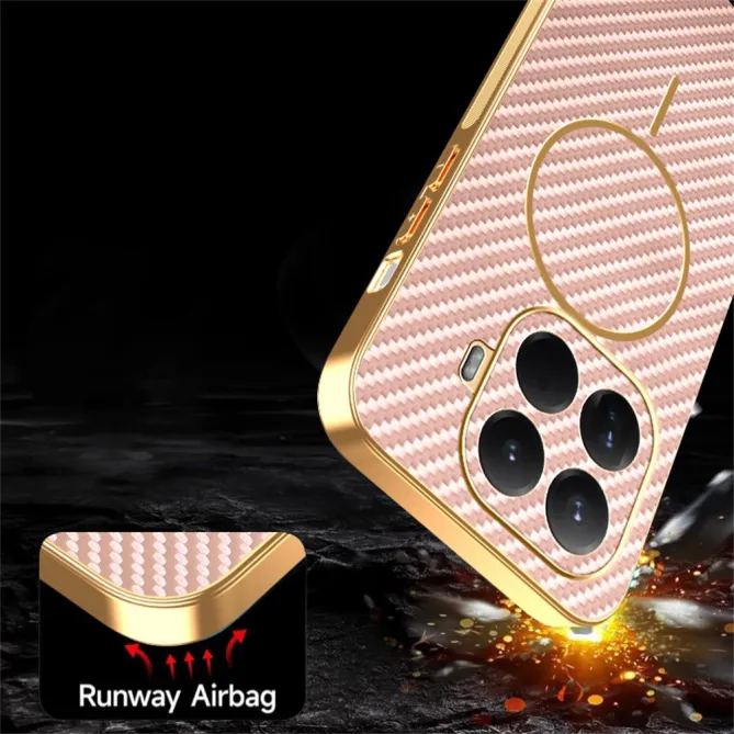Coque Xiaomi 17T Pro Magnétique Texture Carbone