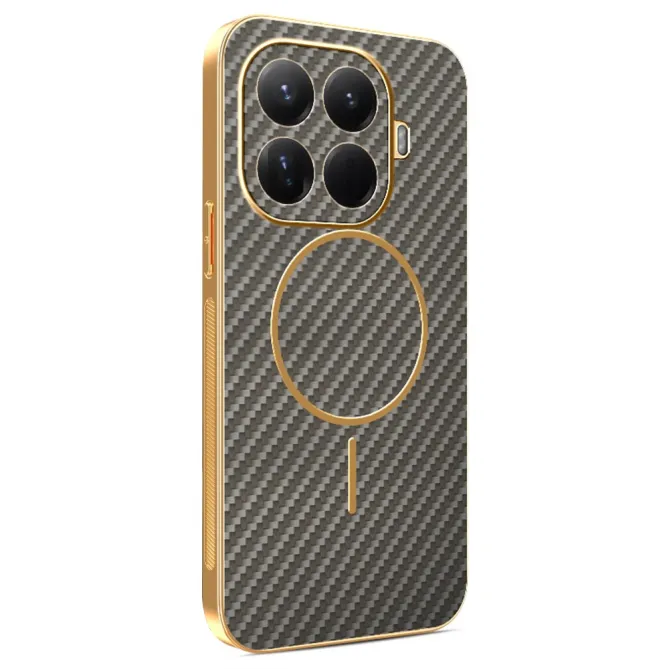 Coque Xiaomi 17T Pro Magnétique Texture Carbone