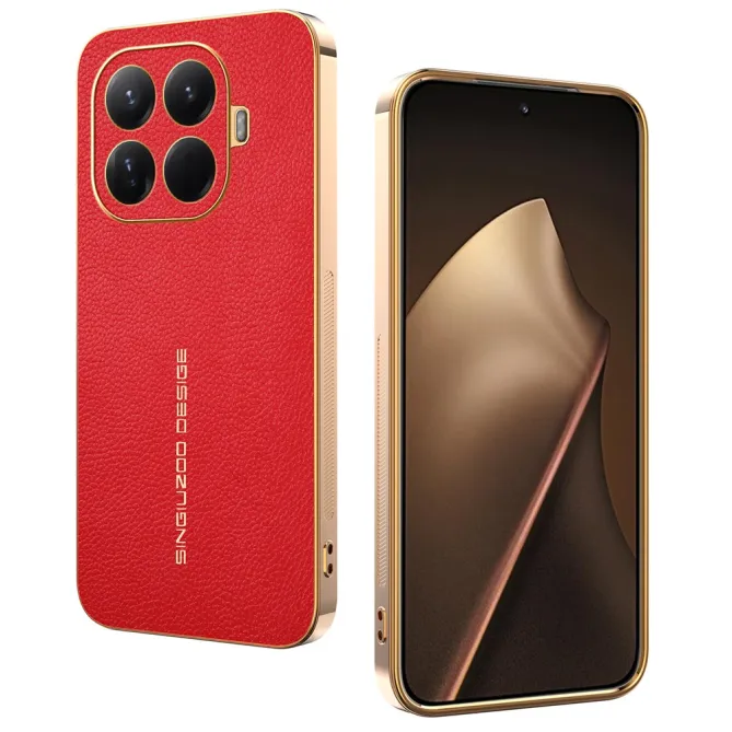 Coque Xiaomi 17T Pro Effet Cuir Grainé Vendôme