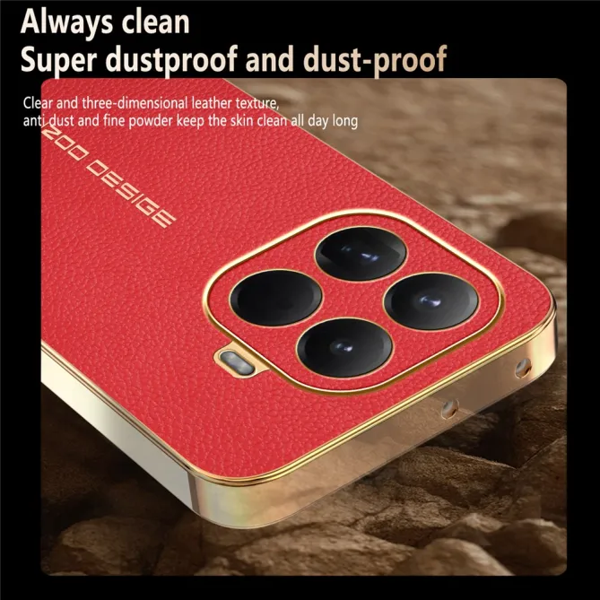 Coque Xiaomi 17T Pro Effet Cuir Grainé Vendôme