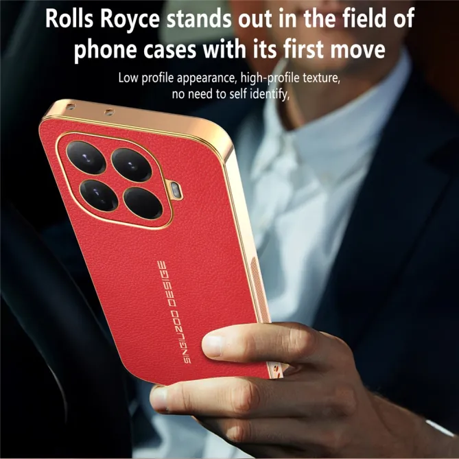 Coque Xiaomi 17T Pro Effet Cuir Grainé Vendôme