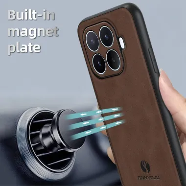 Coque Xiaomi 17T Pro Effet Cuir Rétro