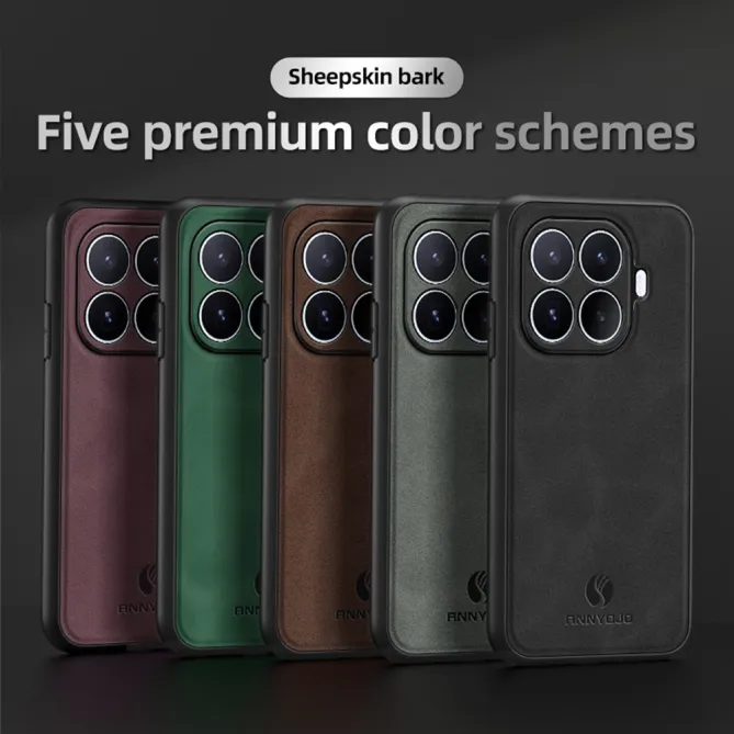 Coque Xiaomi 17T Pro Effet Cuir Rétro