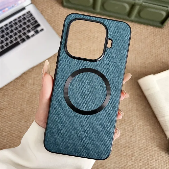 Coque Xiaomi 17T Pro Texture Tissu Magnétique