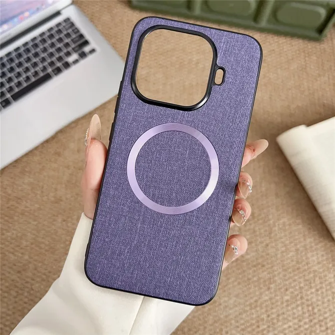 Coque Xiaomi 17T Pro Texture Tissu Magnétique