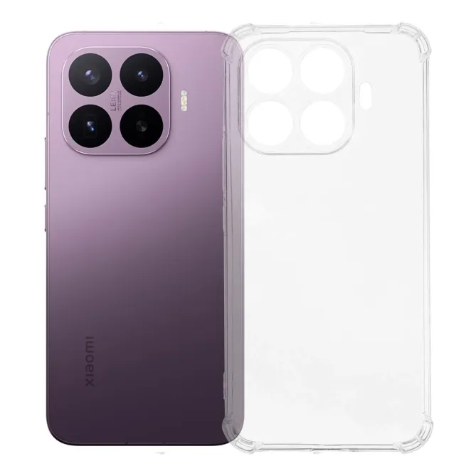 Coque Xiaomi 17T Pro transparente coins renforcés