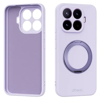 Coque Xiaomi 17T Pro Silicone Liquide Magnétique avec Support