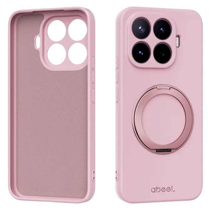 Coque Xiaomi 17T Pro Silicone Liquide Magnétique avec Support