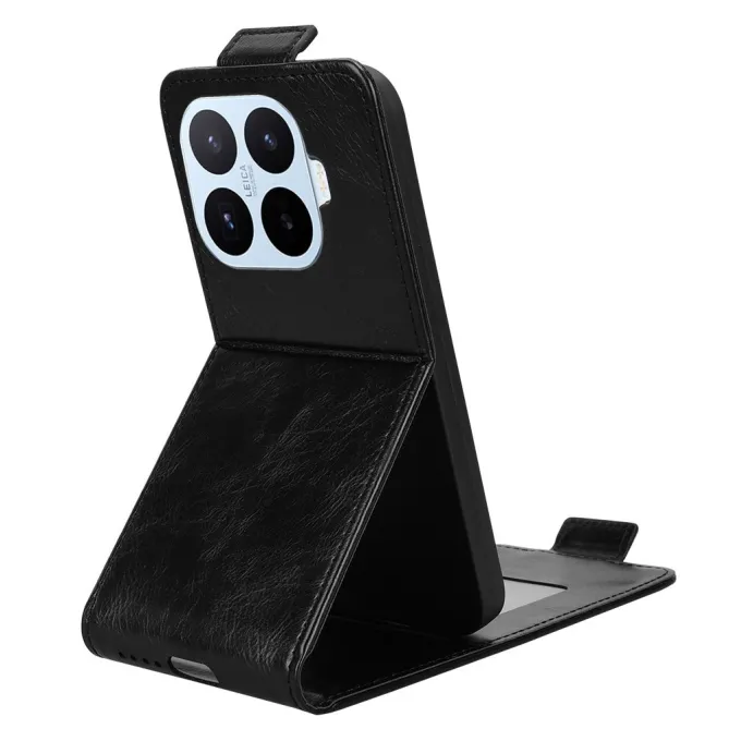 Housse Xiaomi 17T Pro Effet Cuir Clapet Vertical avec Porte-Cartes