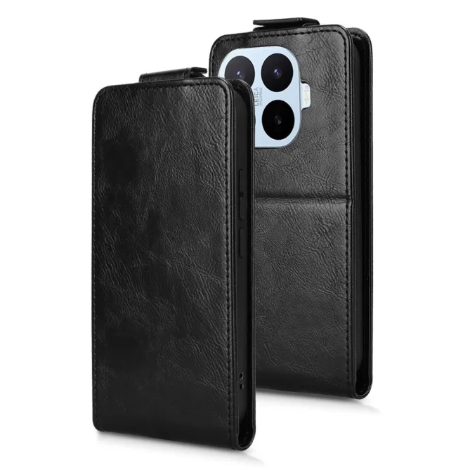 Housse Xiaomi 17T Pro Effet Cuir Clapet Vertical avec Porte-Cartes