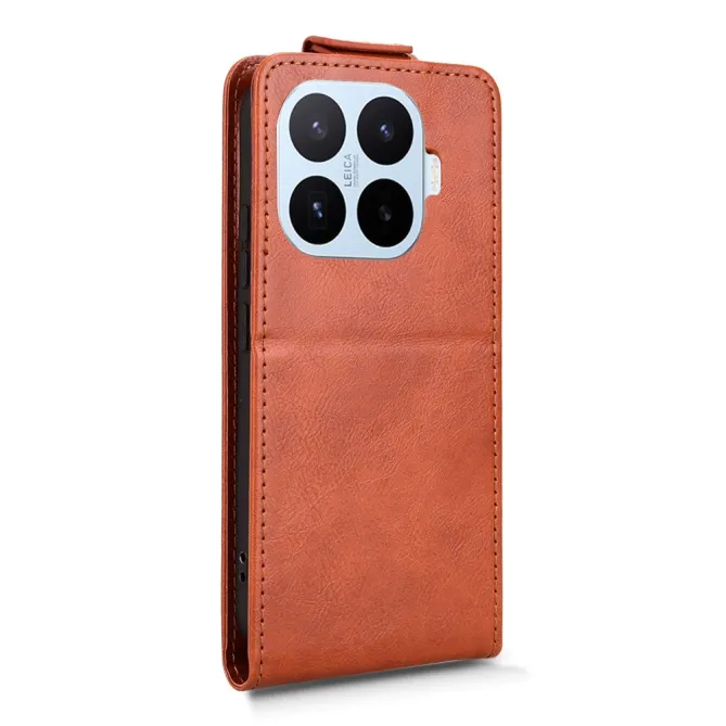 Housse Xiaomi 17T Pro Effet Cuir Clapet Vertical avec Porte-Cartes