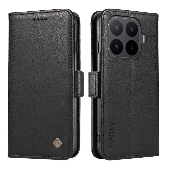 Housse Xiaomi 17T Pro Effet Cuir YIKATU Porte-Cartes