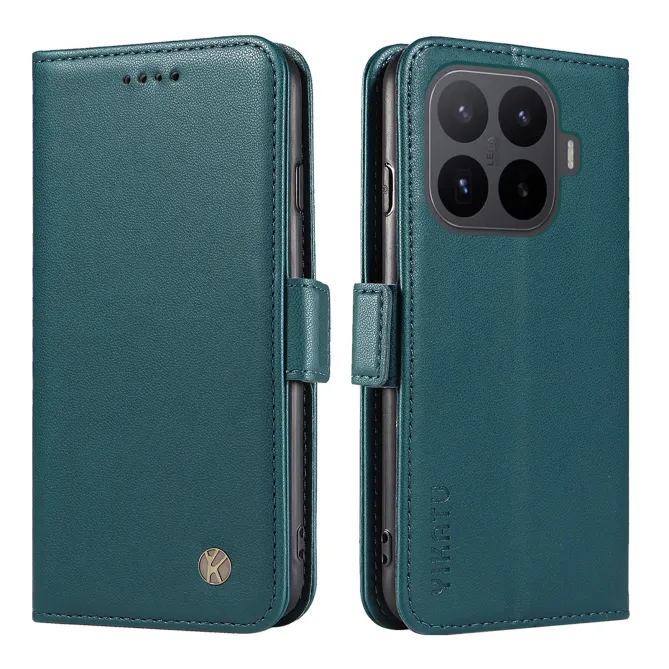 Housse Xiaomi 17T Pro Effet Cuir YIKATU Porte-Cartes