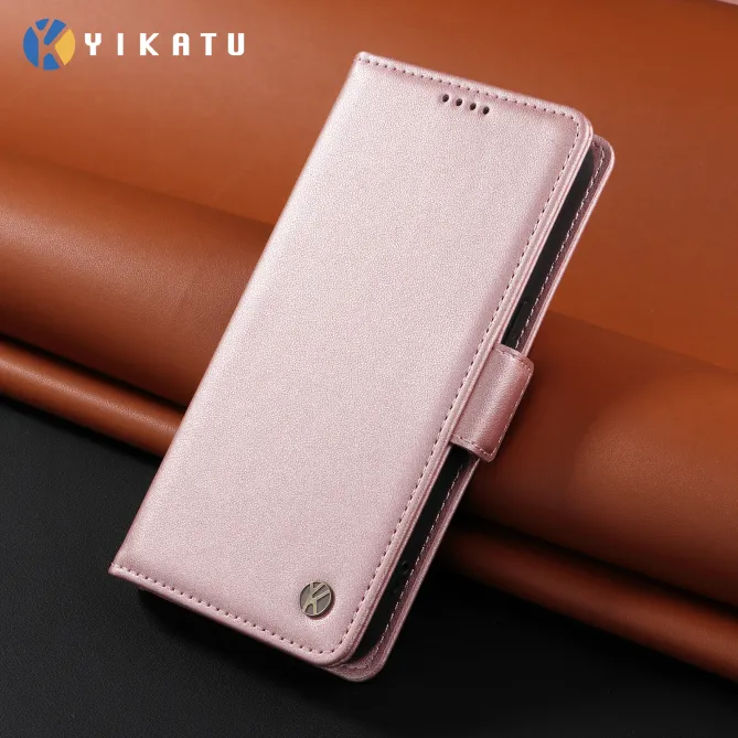 Housse Xiaomi 17T Pro Effet Cuir YIKATU Porte-Cartes